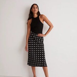 Madewell Layton Midi Slip Skirt